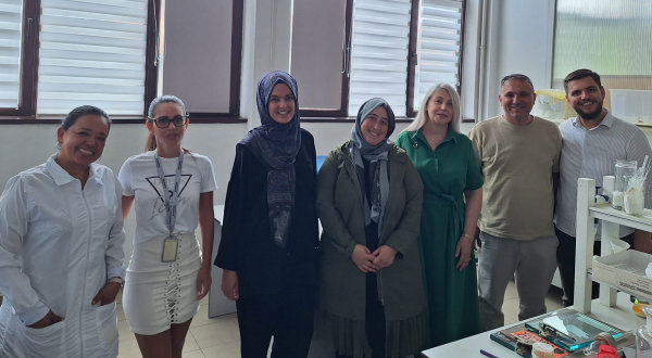 Researchers from MEDISEN (Türkiye) and University of Pamplona (Colombia) in secondment at POLITEHNICA Bucharest, Romania